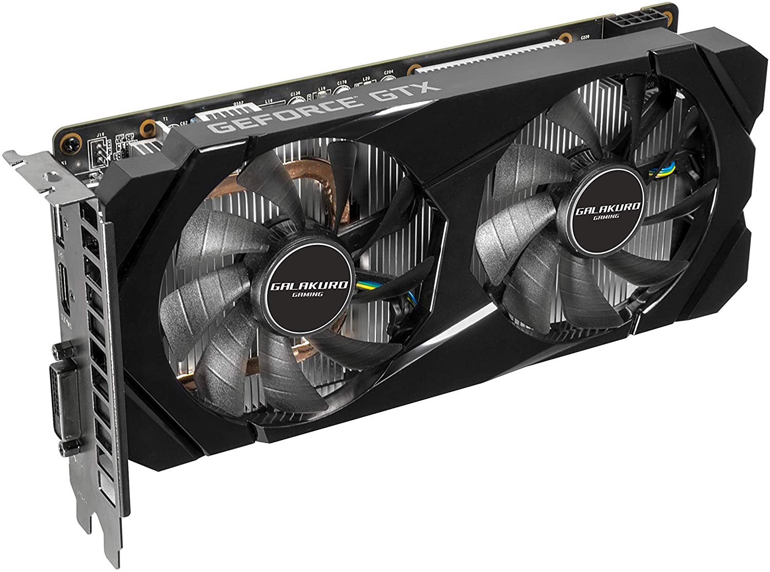 玄人志向 NVIDIA GeForce GTX 1660Super 搭載 グラフィックボード 6GB デュアルファン GALAKURO GAMINGシリーズ GG-GTX1660SP-E6GB/DF