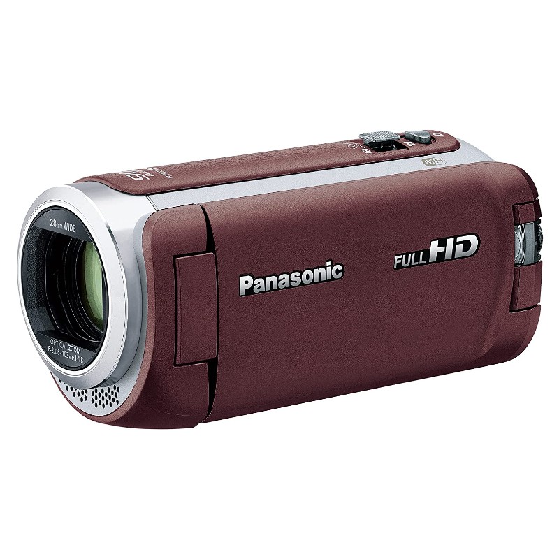 パナソニック HDビデオカメラ 64GB ワイプ撮り 高倍率90倍ズーム ブラウン HC-W590MS-T