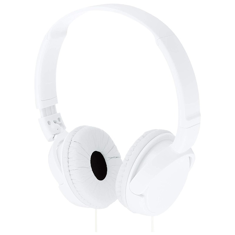 ソニー ヘッドホン MDR-ZX110 : 密閉型 折りたたみ式 ホワイト MDR-ZX110 W