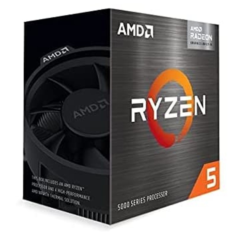 AMD Ryzen 5 5600G with Wraith Stealth cooler 3.9GHz 6コア / 12スレッド 70MB 65W 100-100000252BOX