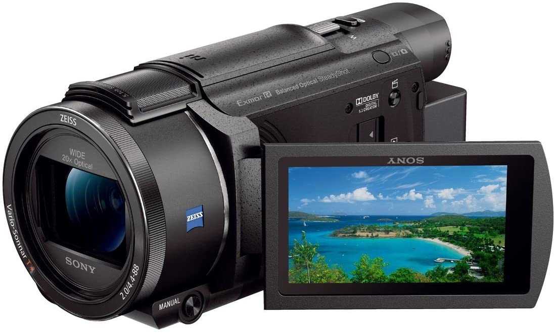 ソニー ビデオカメラ FDR-AX60 4K 64GB 光学20倍 ブラック Handycam FDR-AX60 B