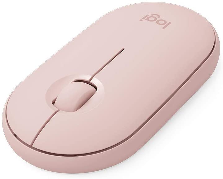ロジクール ワイヤレスマウス 無線 マウス Pebble M350RO 薄型 静音 ローズ ワイヤレス windows mac Chrome Android Surface iPad OS 対応 M350 国内正規品