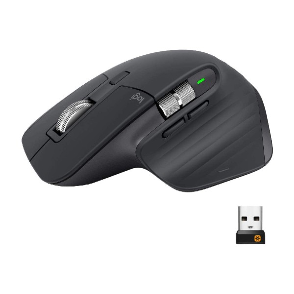 ロジクール アドバンスド ワイヤレスマウス MX Master 3 MX2200sGR Unifying Bluetooth 高速スクロールホイール 充電式 FLOW 7ボタン windows Mac iPad OS 無線 ワイヤレス マウス MX2200 グラファイト 国内正規品