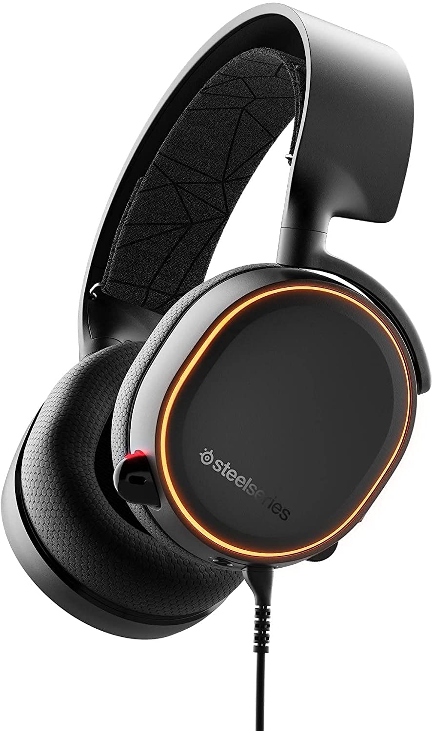 SteelSeries ゲーミングヘッドセット マイク付き 有線 密閉型 PC PS5 PS4 Switch 対応 7.1chサラウンド Arctis 5 61504
