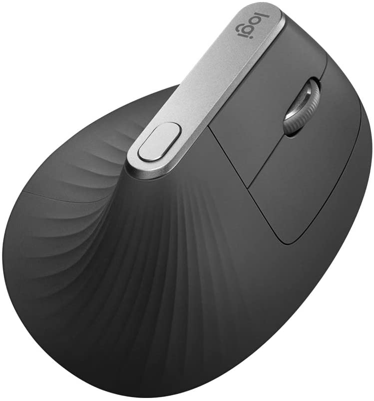 ロジクール ワイヤレスマウス 無線 マウス MXV1s MX Vertical アドバンスエルゴノミックマウス Unifying Bluetooth 高速充電式 FLOW対応 6ボタン ワイヤレス windows mac iPad OS 対応 グラファイト 国内正規品