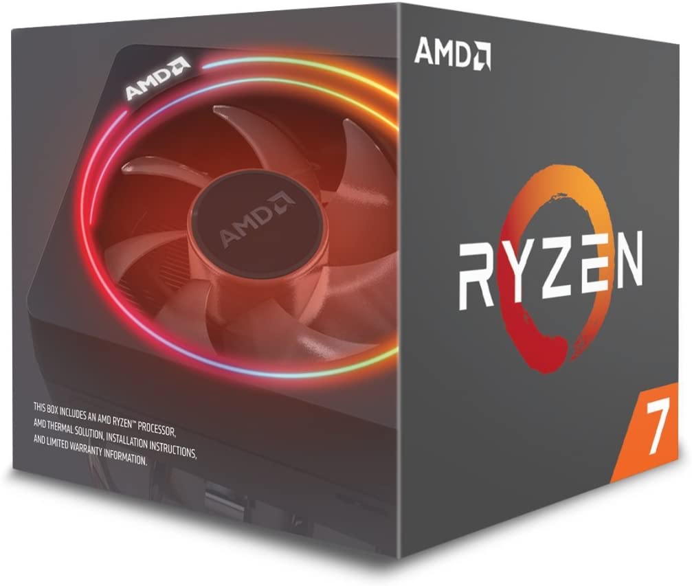 AMD CPU Ryzen 7 2700X with Wraith Prism cooler YD270XBGAFBOX