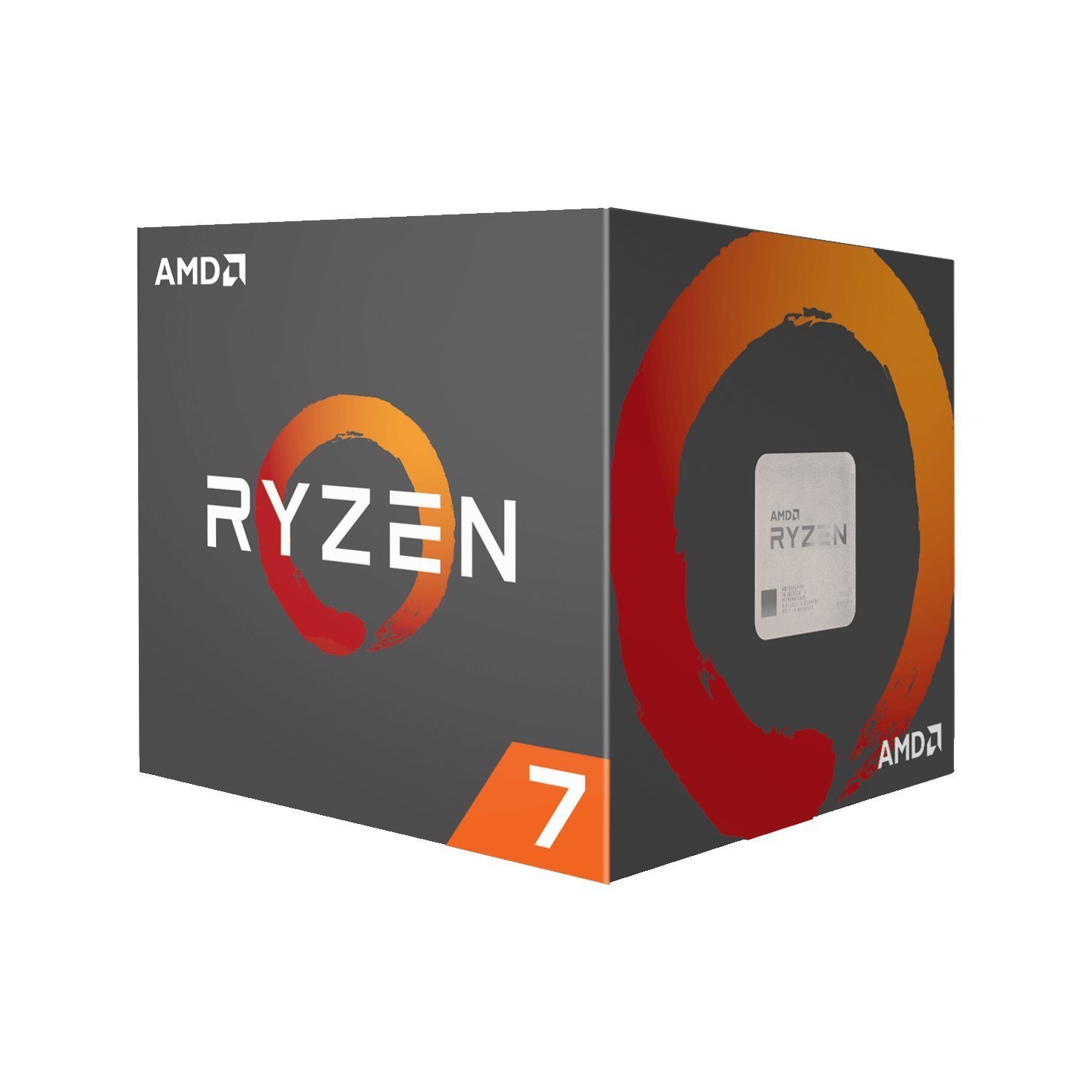 AMD CPU Ryzen7 1700 with WraithSpire 65W cooler AM4 YD1700BBAEBOX
