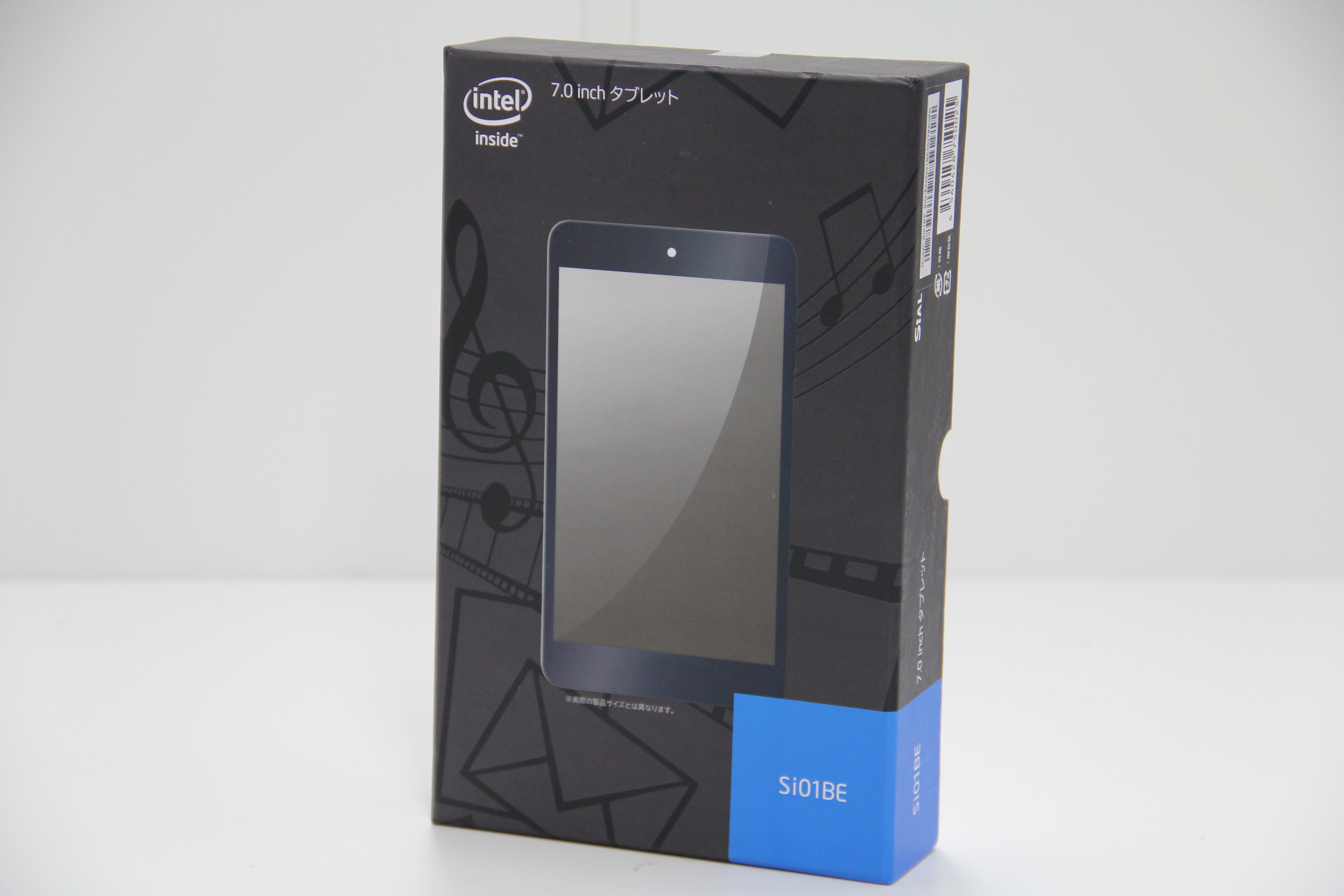 インテル　SiAL Android 4.2.2搭載タブレット ブラック SI01BE