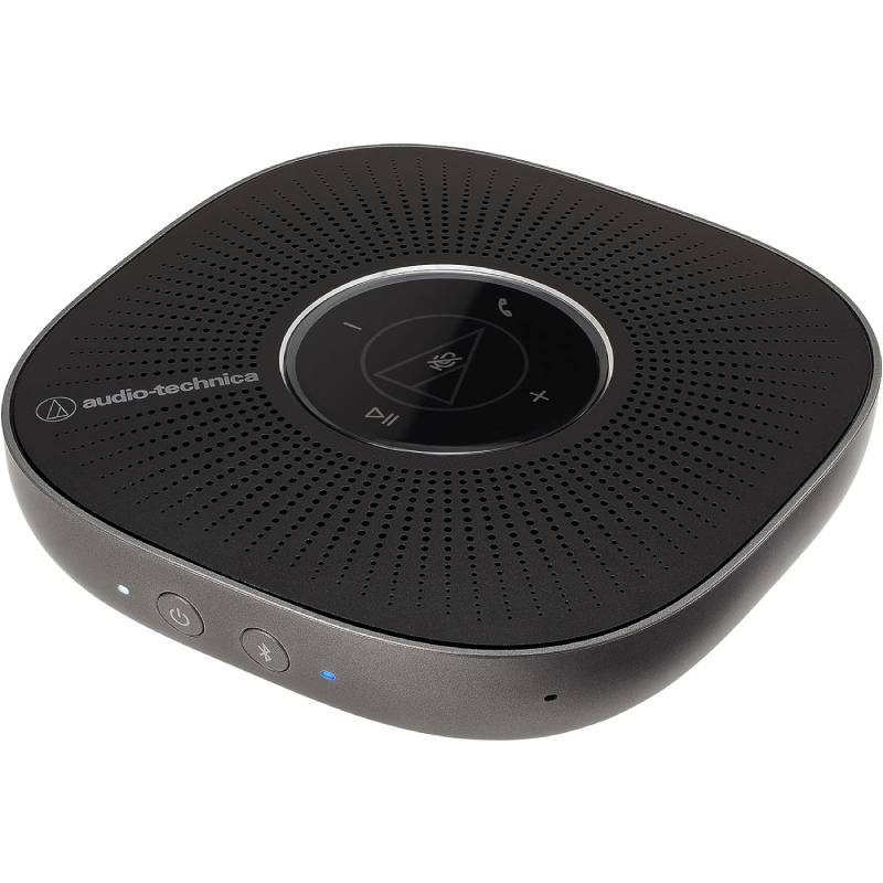 オーディオテクニカ AT-CSP5 スピーカーフォン 会議用マイクスピーカー Bluetooth 対応 Type-C Type-A 対応 ノイズリダクション機能 エコーキャンセラー搭載 オンライン会議 テレワーク 在宅